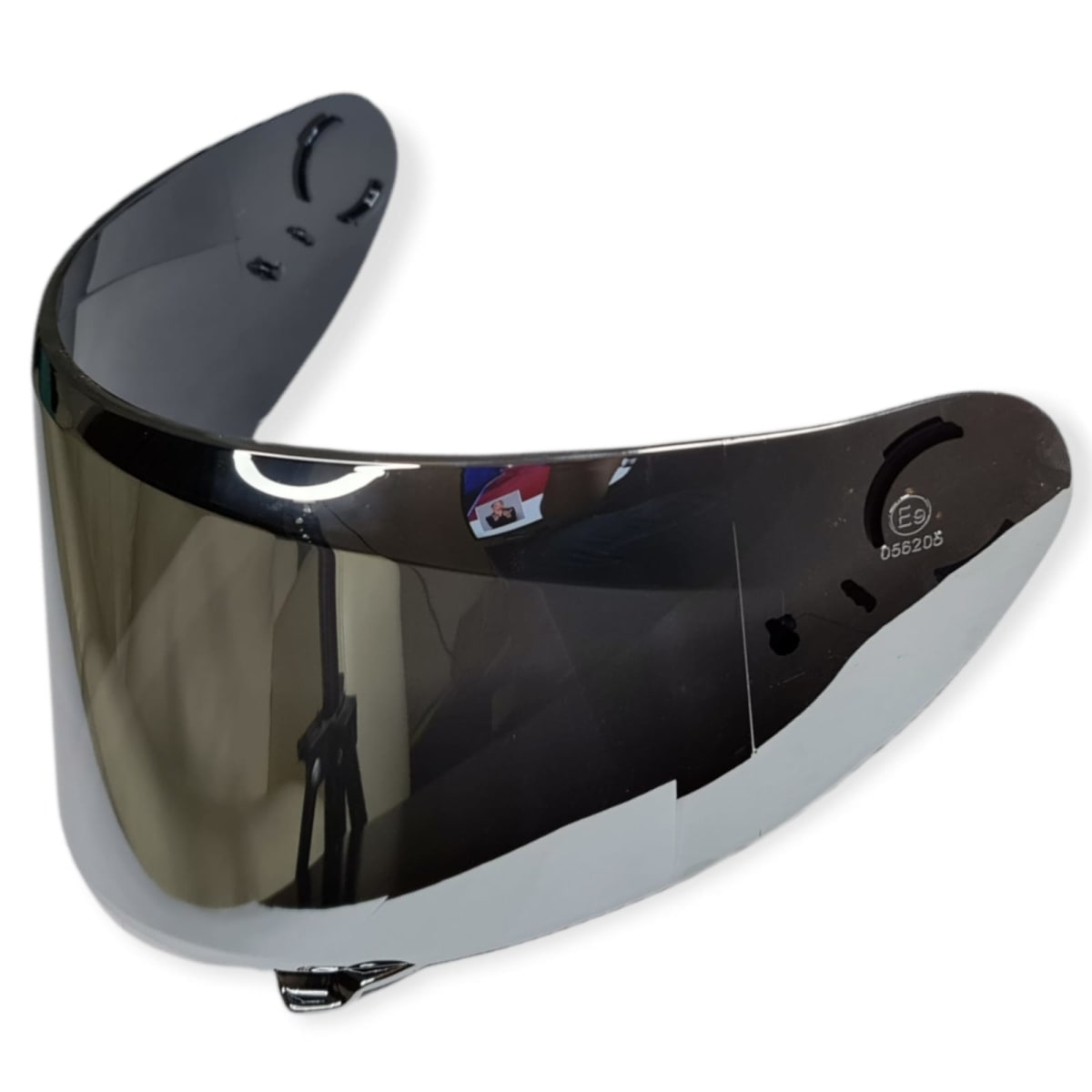 VISOR MICA AREX MR-16 IRIDIUM SILVER (ESPEJO)1