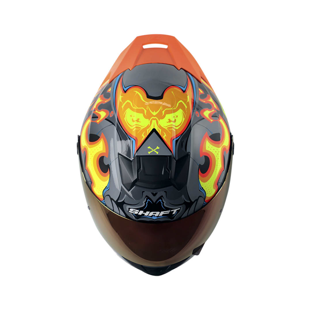 CASCO SHAFT 502 SP FIRE BOY GRIS NARANJO (V/SV)2