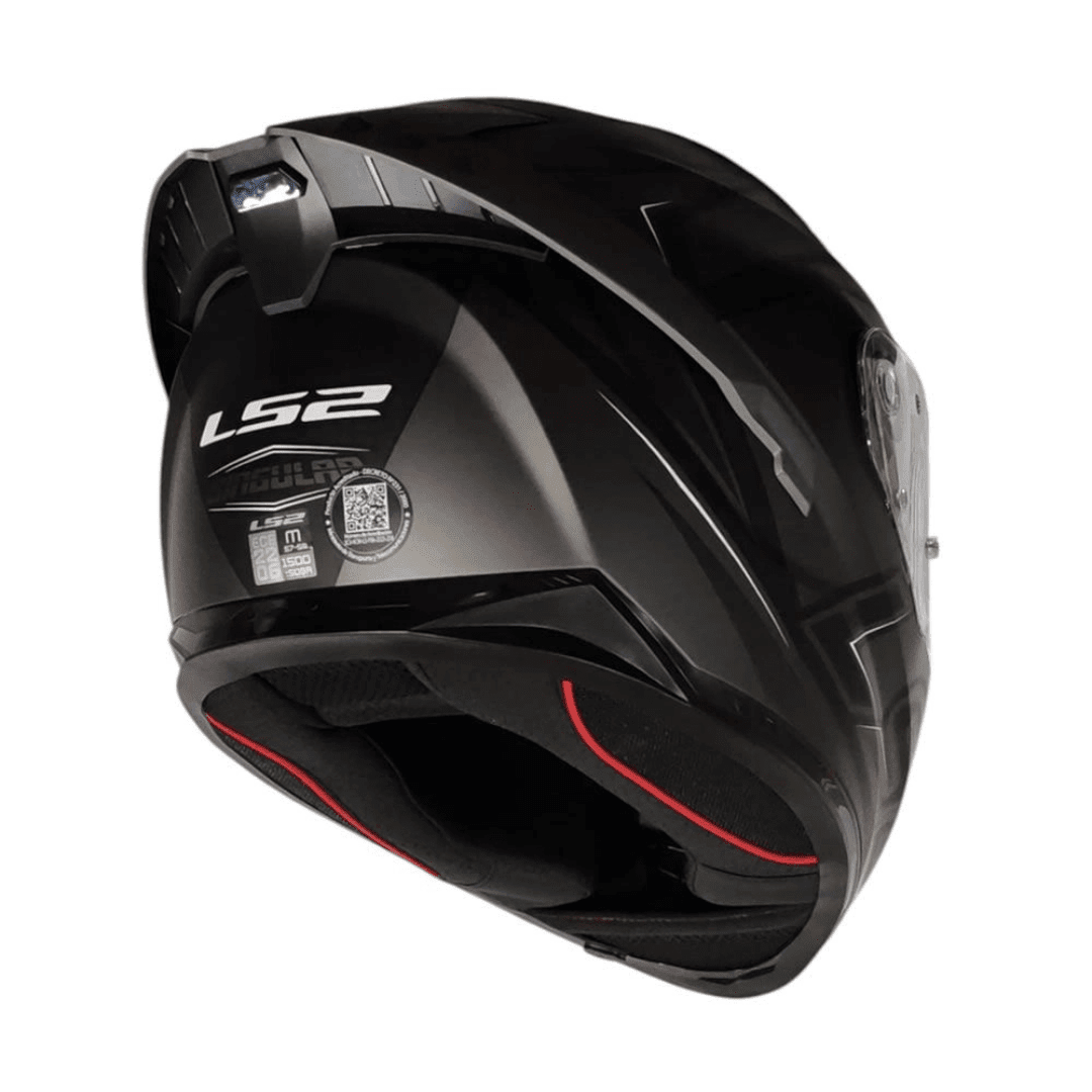 CASCO LS2 FF806 FUSION STINGULAR NEGRO GRIS MATE2