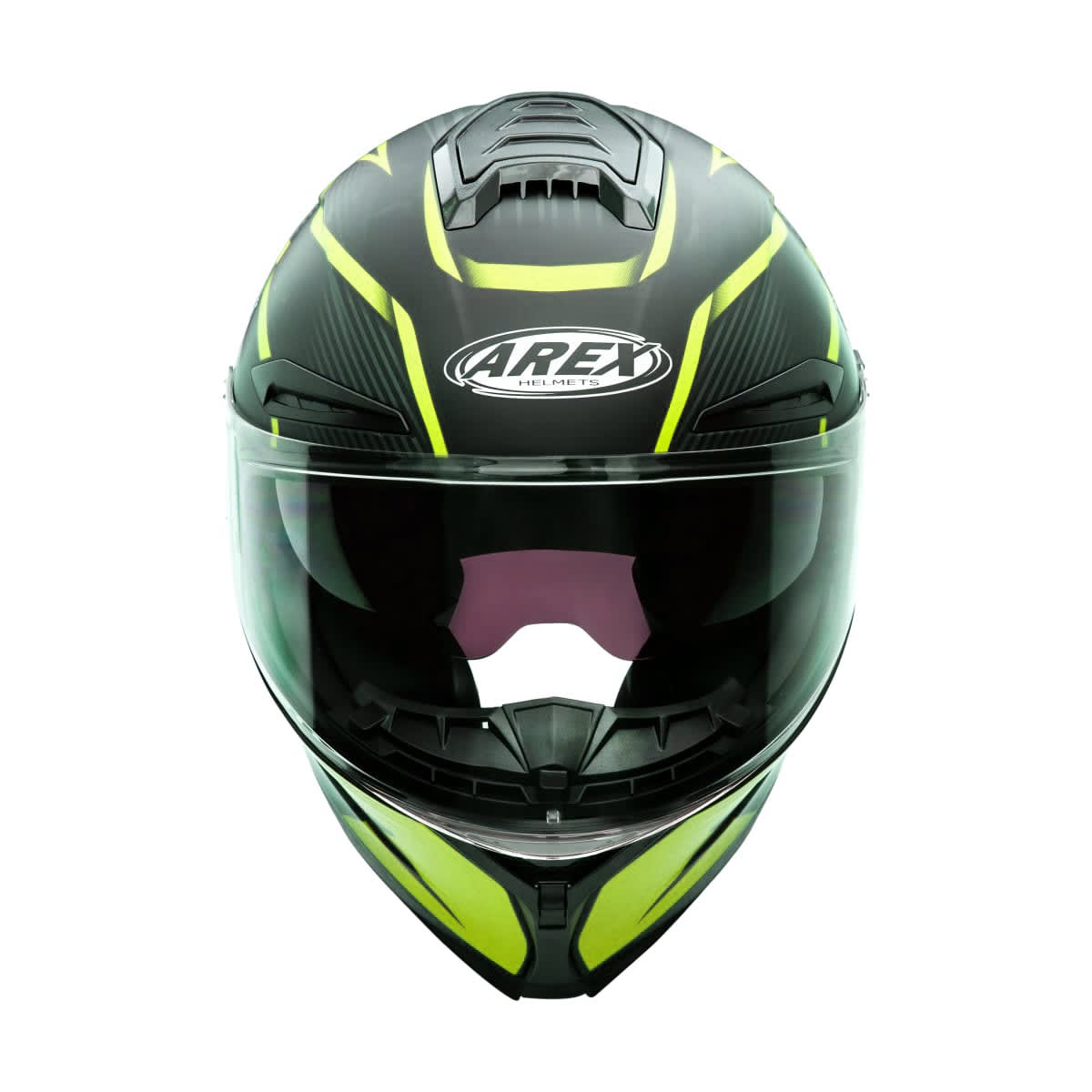 CASCO AREX MR-803 RUSH NEGRO MATTE AMARILLO3