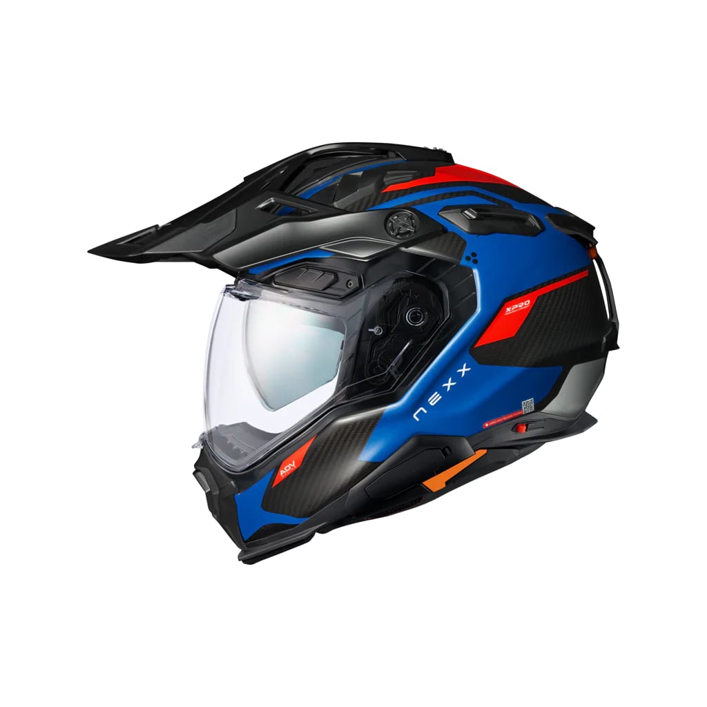 NEXX CASCO X.WED3 KEYO AZUL ROJO CARBONO1