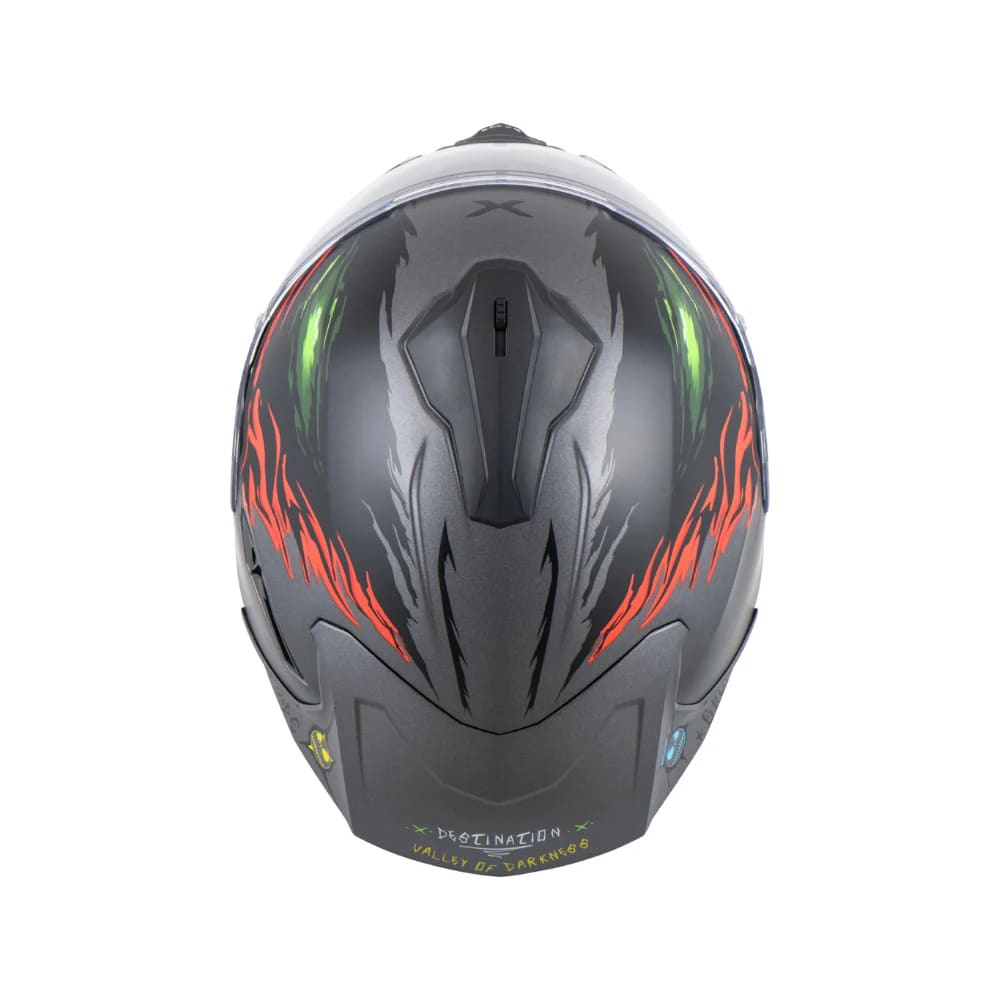 NEXX CASCO Y.100R NIGHT RIDER TITANIUM4