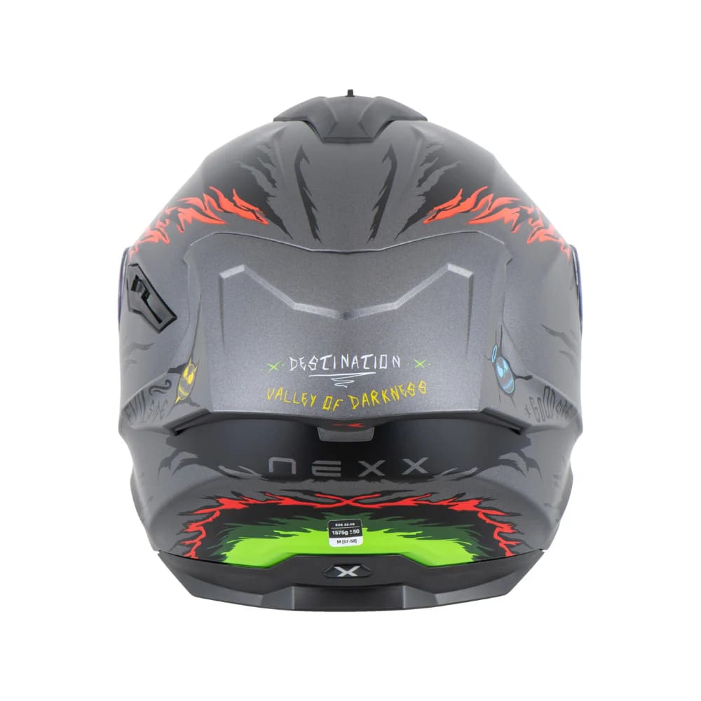 NEXX CASCO Y.100R NIGHT RIDER TITANIUM3
