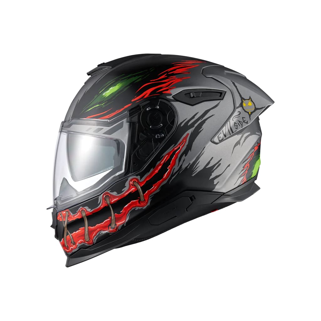 NEXX CASCO Y.100R NIGHT RIDER TITANIUM1