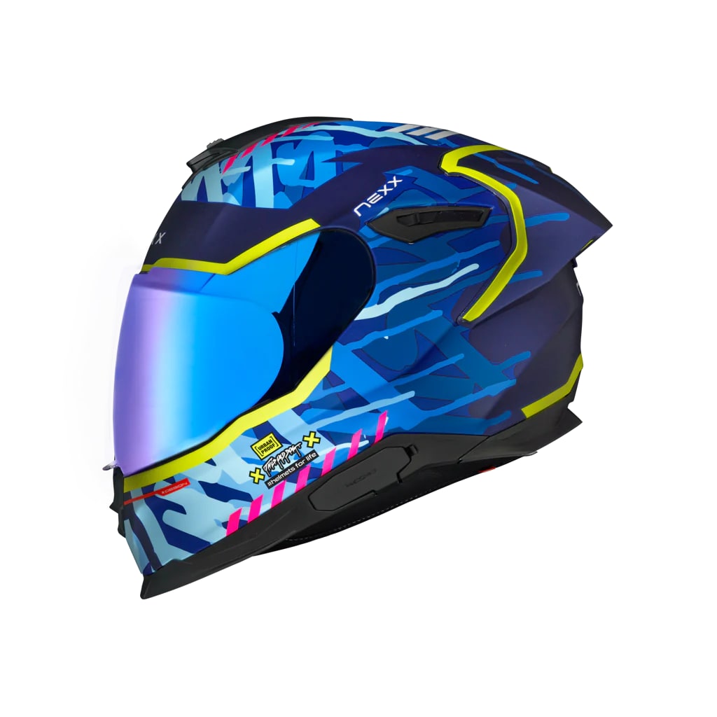 NEXX CASCO Y.100R URBANGRAM INDIGO AZUL1
