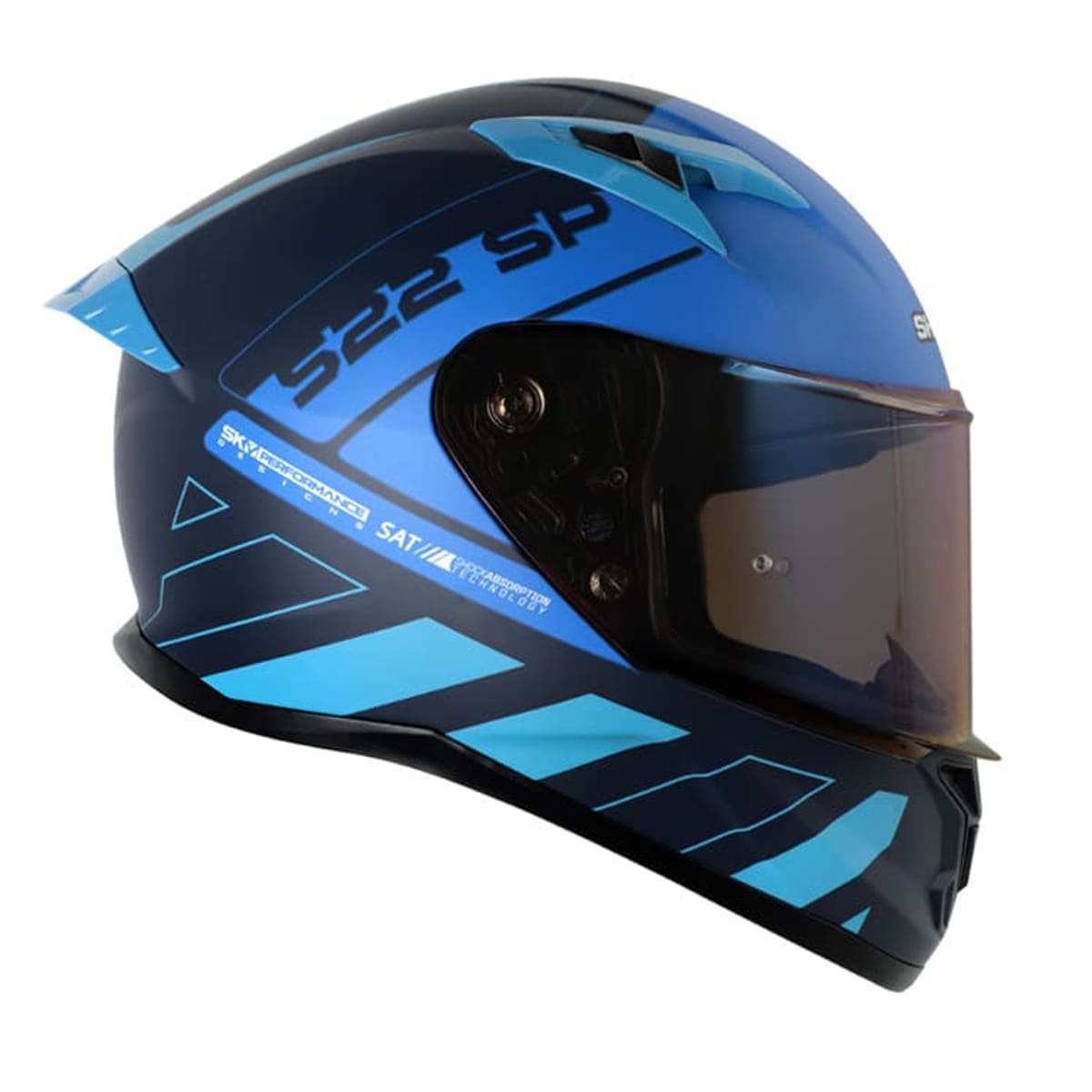 CASCO SHAFT 522 SP DOPP AZ.OS MATE AZ (SV) | MR7 - Cascos, agv, motos