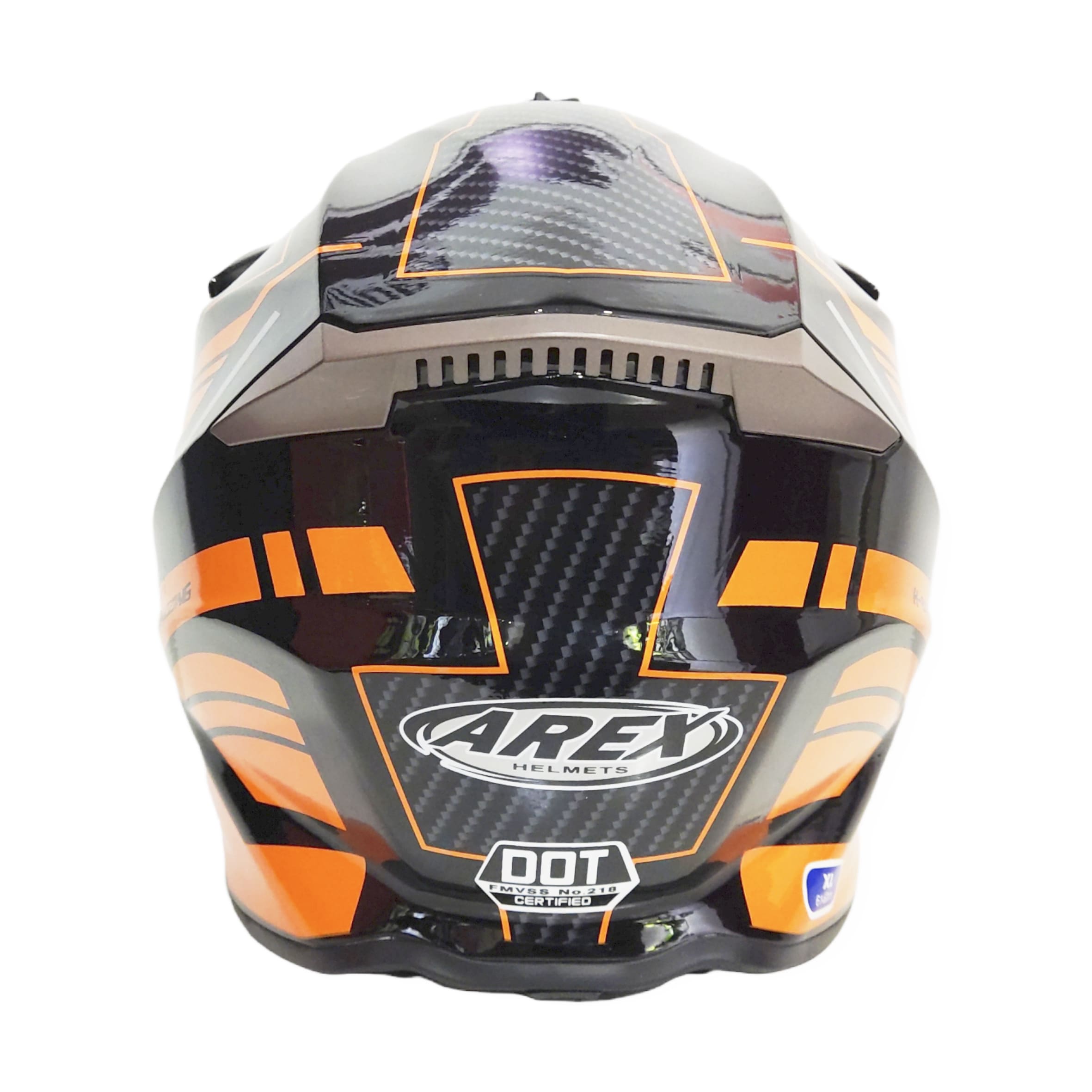 CASCO CROSS AREX MR-806 NEGRO NARANJO | MR7 - Cascos, agv, motos