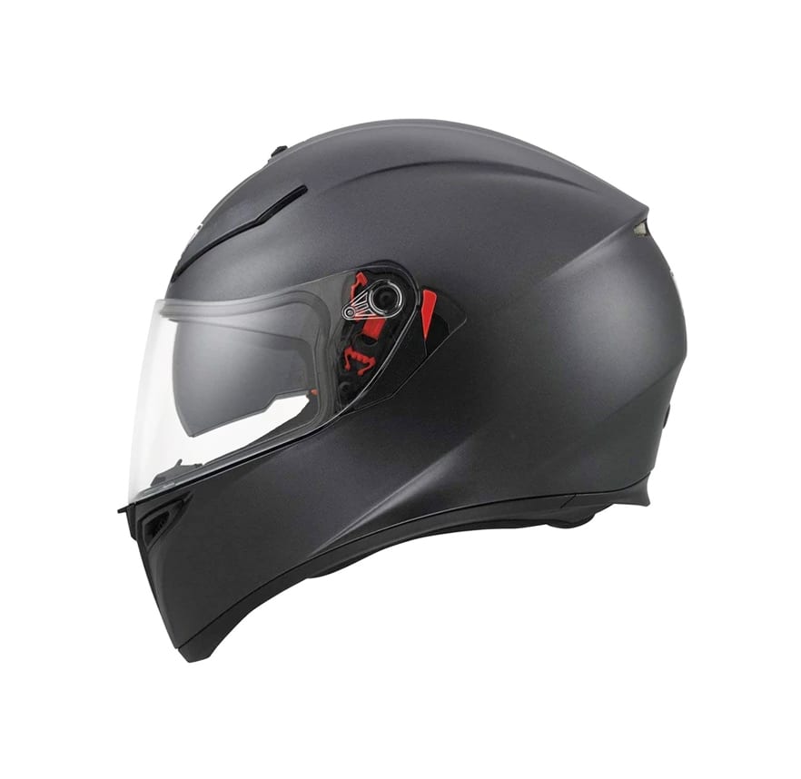 CASCO AGV K3 SV FULL NEGRO MATE MR7 Cascos, agv, motos