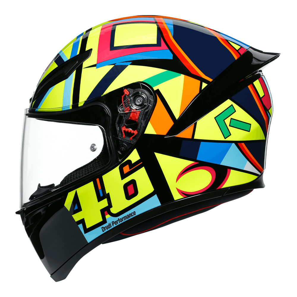 Casco AGV K1 Top MS Soleluna 2017 – Taglia M, Aerodinamico, Visiera Antigraffio, Interni Dry-Comfort, Omologato