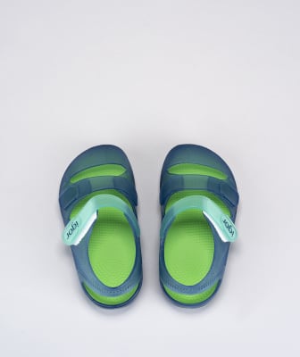 Sandalia Bondi Bicolor Marino/Verde