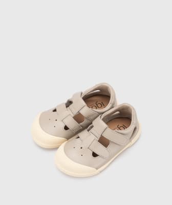SANDALIA PIEL SAND