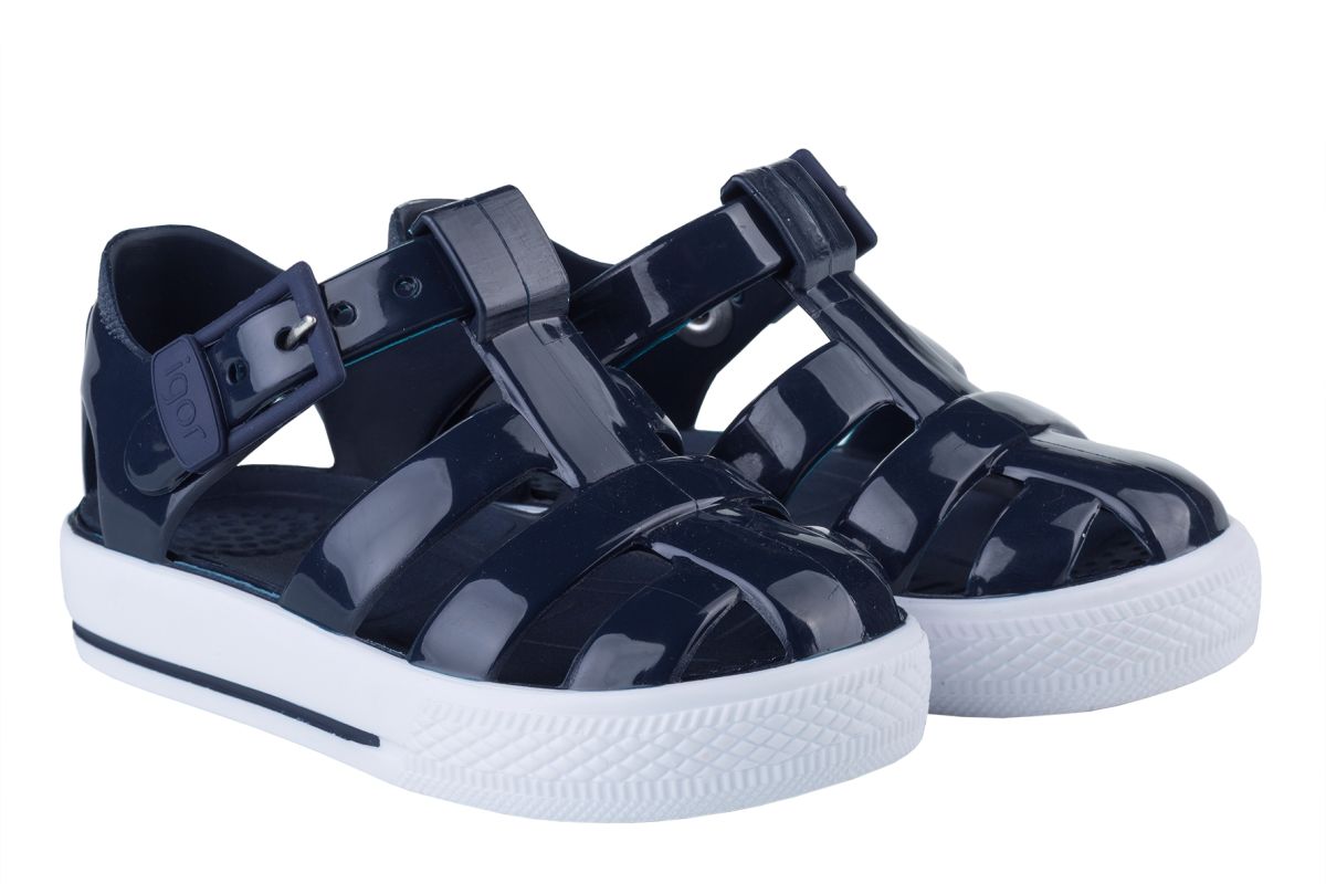Sandalia Tenis Solid Marino1