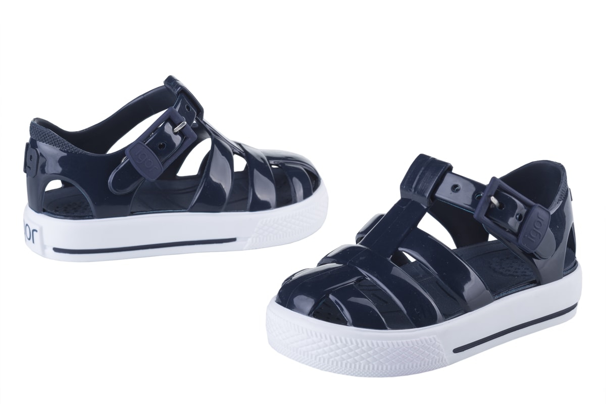 Sandalia Tenis Solid Marino4