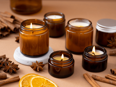 Velas Cera de Soja