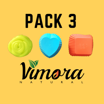 Moldes Silicona Variados Pack 3 unidades