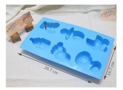 MOLDE SILICONA BABY SHOWER