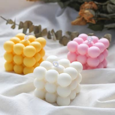 MOLDE SILICONA 9 CIRCULOS 3D
