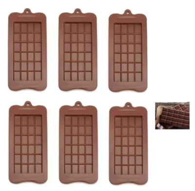 MOLDE SILICONA CHOCOLATE BARRA