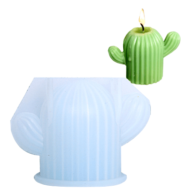 MOLDE SILICONA CACTUS 3D