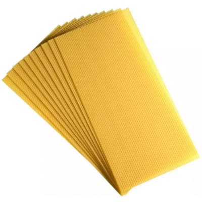 Lamina Cera de Abejas Natural 70 grs (unidad) *