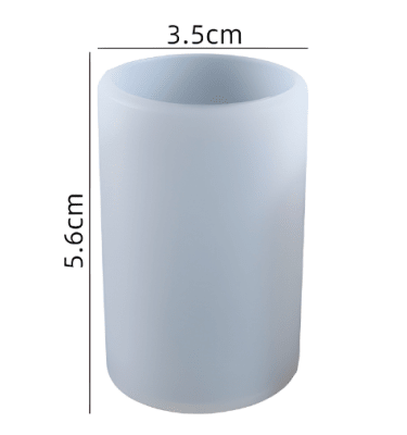 MOLDE SILICONA CILINDRICO 6.5x3.5 CM1