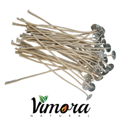 PACK 10 Unidades Pabilo Encerado 15 cm (Grueso)