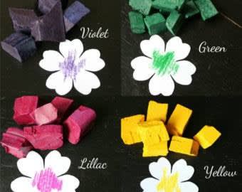 Cera de abejas Colorante Vela Cubo