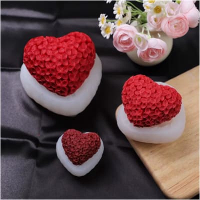 MOLDE SILICONA CORAZON FLORES1