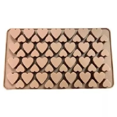 MOLDE SILICONA CORAZONES DECORACION 2