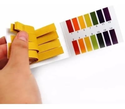 Tiras reactivas medidoras de Ph x 801