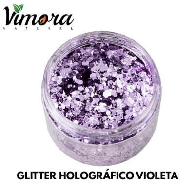 Glitter Holográfico Violeta