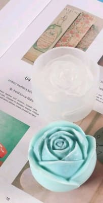 MOLDE SILICONA ROSA 2