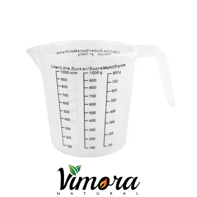 JARRO MEDIDOR PLASTICO 1000 ML