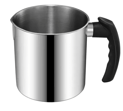 Jarro Metálico 1300 ml  para relleno Con Boquilla1