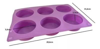 MOLDE SILICONA CIRCULAR