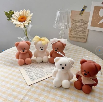 MOLDE SILICONA OSITO GRANDE 6.5X9CM