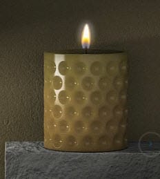 MOLDE SILICONA CILINDRICO BURBUJA