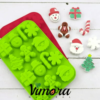 MOLDE SILICONA NAVIDAD DECORACION 21