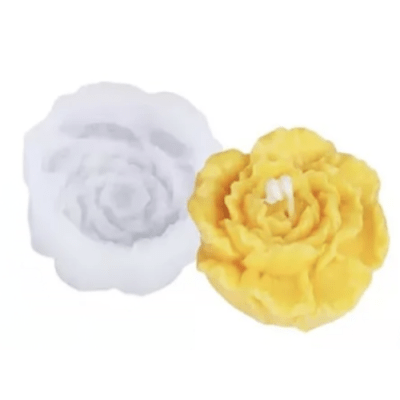 MOLDE SILICONA PEONIA 3
