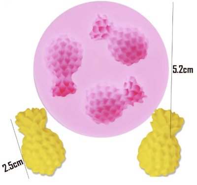 MOLDE SILICONA PIÑA2