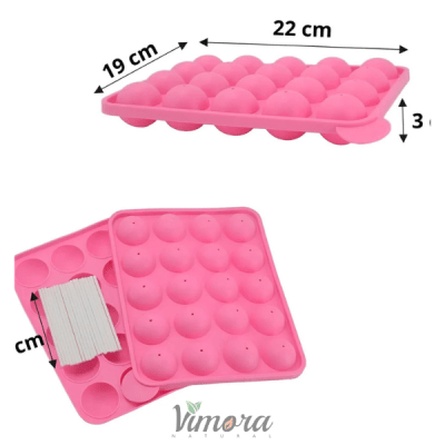 MOLDE SILICONA RACIMO DE UVA