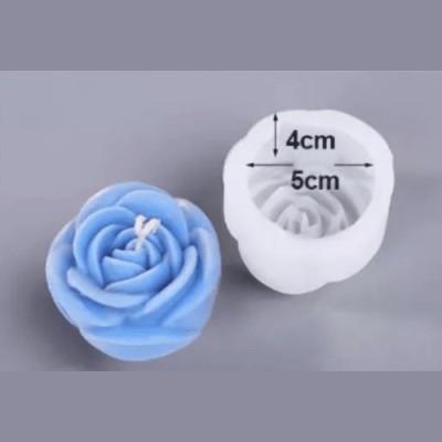 MOLDE SILICONA ROSA 10