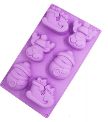 MOLDE SILICONA NAVIDAD 41