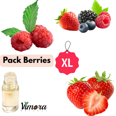 PACK ESENCIAS BERRIES XL (3 Unidades 100 ml)