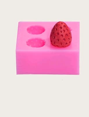 MOLDE SILICONA FRUTILLA MINI