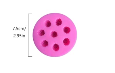 MOLDE SILICONA FRAMBUESA