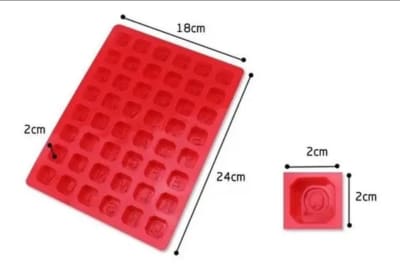 MOLDE SILICONA LETRAS