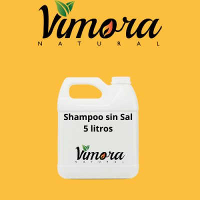 Base Shampoo SIN SAL Transparente 5 Litros