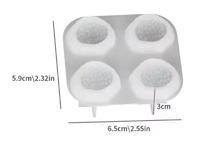 MOLDE SILICONA FRUTILLA 2