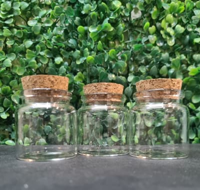 PACK 10 FRASCO CORCHO MINI 50 ML